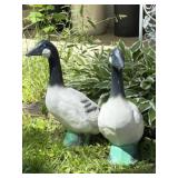 (2) 1987 Union Products Plastic Geese Blow Molds