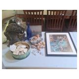 Wall Art, Studio Art Pottery Sculpture, Seashells