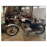 1977 Bonneville Triumph Motorcycle