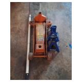 Central Hydraulics 3 Ton Jack & Jack Stands