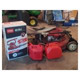 Toro Recycler Push Mower & Ultra Electric Blower