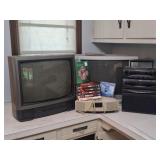 Vintage TVs, Bose Wave, Karaoke Machine, DVDs