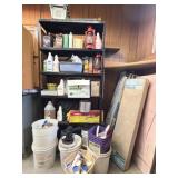 6 Tier Metal Rack, Oils, Power Tools