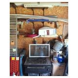 Air Compressor, Werner Ladder, Baldor Grinder