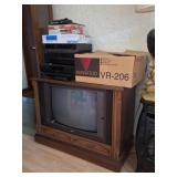Electronics: Kenwood Receiver, VHS & DVD Players