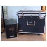 Battery Backup, Rolling Storage Box, Spray Paint