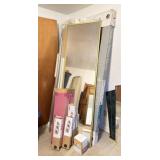 NEW Bi-Fold Mirrored Closet Doors, Light Fixtures