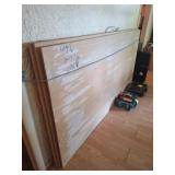 Beaded Paneling and Particle Board Sheets