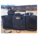 Sony Stereo, Polaroid Camera, Binoculars