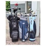 3 Sets Mens Right Hand Golf Clubs