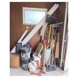 Yard Tools, Black Top Sealer, Downspouts