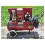 Sanborn Man. Co. 10 Gallon Air Compressor