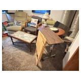 La-Z-Boy Recliner, Coffee Table, Arm Chair, Lamp