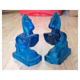 L.E. Smith Rearing Horse Bookends