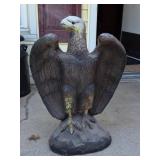 Painted Concrete Eagle