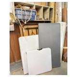 Adjustable Tables, Wall Rack, Hardware, Work LIght