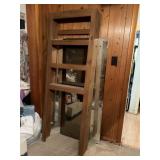 Storage Rack, Mirror and Mirror Pieces, Shelves