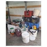 Painting Supplies: Paints, Brushes, Rollers, Tarps