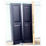 3 Pairs of New Window Shutters - 14.75 x 59in H
