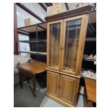 Cochrane Oak Corner Cabinet, Kitchen Table