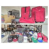 Embark & American Tourister Luggage, Baseball Caps