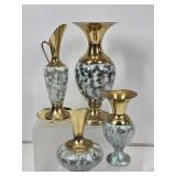 Delftware Ceramic Vases and Pitchers