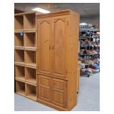 Wood Armoire by Mastercraft