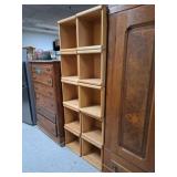 10 Wood and Pressed Board Cubbies