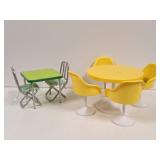 American Girl Retro Table and Chairs