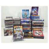 Blu-Ray, DVD Movies, Music CDs and Stand