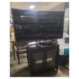 Samsung 55 In Curved TV, Media Cabinet, Sony