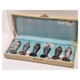 2.10 OZT Sterling Silver, 3 Sets Salt & Pepper