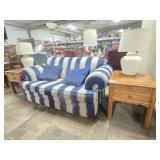 2 Lane End Tables, Table Lamps, Loveseat