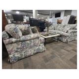 Sealy Sofa & Loveseat, Coffee Table, Wall Art