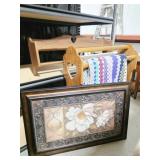 Quilt, Quilt Racks, Afghan, Framed Print