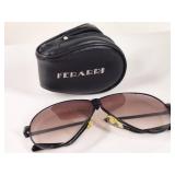 Vintage Ferrari Folding Aviator Sunglasses