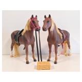 2 Our Generation Doll Horses