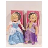 2 American Girl Disney Princesses