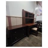Desk, File Cabinet , Desk Chair