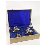 70.60 OZT Sterling Silver 4pc Tea Set in Case