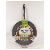 NEW Original Green Pan The Big Fry Ceramic Pan