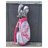 Ladies Callaway Solaire Golf Clubs & Bag, Cougar