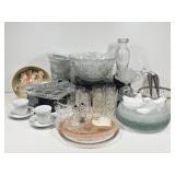 Milk Glass, Stemware, Depression Glass
