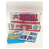 2 1990 Fleer MLB Trading Card Sets, 1 Sealed Set