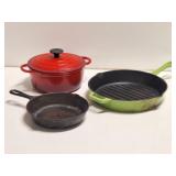 Cast Iron Skillets, Dutch Oven