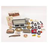 Elks Lodge Pins, Men's Belt Buckles, Tokens