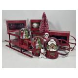 Christmas: Snow Globes, Trees, Ornaments