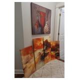 5 Pieces of Canvas Print Wall Art