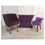 Lighted Console Table, Vanity Stool, Office Chair