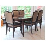 Furniture of America Dining Table and 6 Chairs